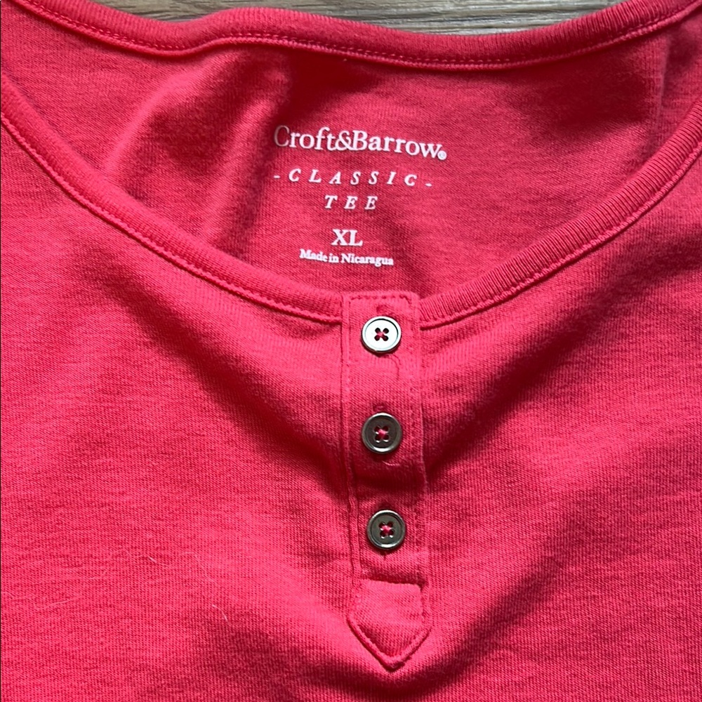 Croft&Barrow XL Classic Tee - Picture 2 of 3